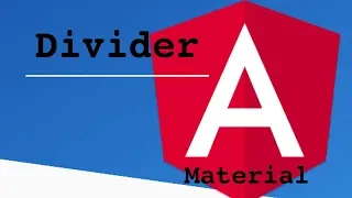 Angular Material Divider
