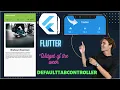 TabBar in Flutter and TabBarView DefaultTabController Widget of the week TabBar with TabView