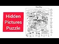 Hidden Pictures puzzle Activity