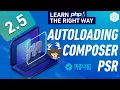 PHP Coding Standards Autoloading PSR-4 Composer - Full PHP 8 Tutorial
