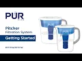 PUR PLUS Pitcher Filtration System - Getting Started