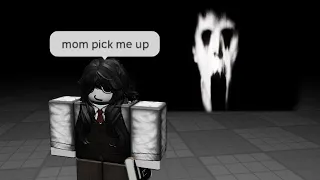 Playing scary horror games