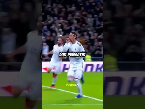 Ramos enseñándole a su hijo el truco secreto de los penaltis 🥶⚽