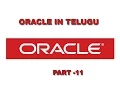 Oracle In Telugu SELECT COMMAND WITH WHERE CONDITON Part 11