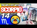 Scorpio YOU WILL CRY WITH THIS horoscope for today JANUARY 14 2026 tarot JANUARY