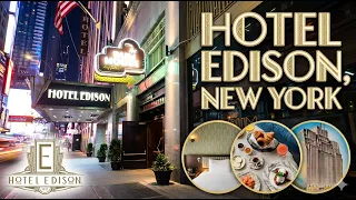 4K Luxury Hotel Tour NEW YORK Hotel Edison Inside The Godfather s Favorite NYC Hotel