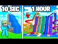 Lagu 10 Seconds vs 1 Hour WATERPARK Build Challenge!