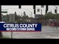 Hurricane Helene brings record storm surge to Citrus County