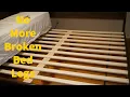 Reinforcing King Size Bed from Costco