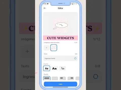 Widgets Cute en Android 💖 #homescreen #scoops #cute #shorts