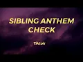 The Skorys - Sibling Anthem Check Tiktok