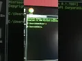 WIN R cmd color a enter