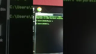 WIN R cmd color a enter