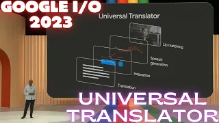 Download Google I/O 2023: AlphaFold, Fake Image Check \u0026 Universal Translator With Dubbing And Lip Synching MP3