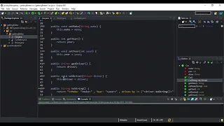Object Association in Java - Car and Driver Example