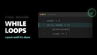 While Loops in programming Explained With Live Code Execution