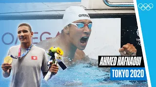  ahmed hafnaoui at tokyo 2020 athlete highlights