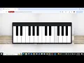 Build A Playable PIANO in HTML CSS JavaScript - Virtual Piano in JavaScript