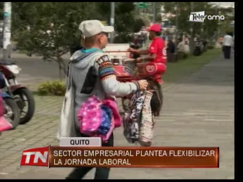 Sector empresarial plantea flexibizar la jornada laboral