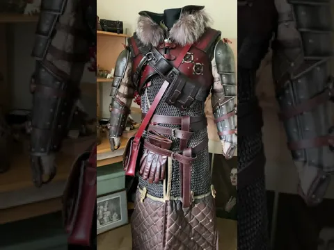 [Cosplay] Ursine grandmaster witcher armor by my wife // The Witcher 3