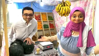 D لما جوزك يفتح محل خضار في البيت 