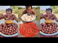 Lagu How to crispy eegs with chili recipe - village food