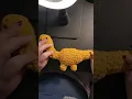 Dino Nugget crochet pattern tutorial coming soon wipandchain