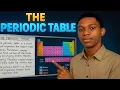 JAMB 2026 The Periodic Table Atomic Radius Ionization Energy and Electronegativity