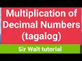 Multiplication of Decimal Number tagalog Grade six quarter 1 module 5
