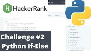 Hackerrank Python Challenge Python If-Else
