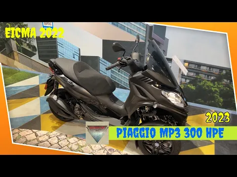 Download MP3 2023 Piaggio MP3 300 HPE Walkaround Fiera Milano Rho