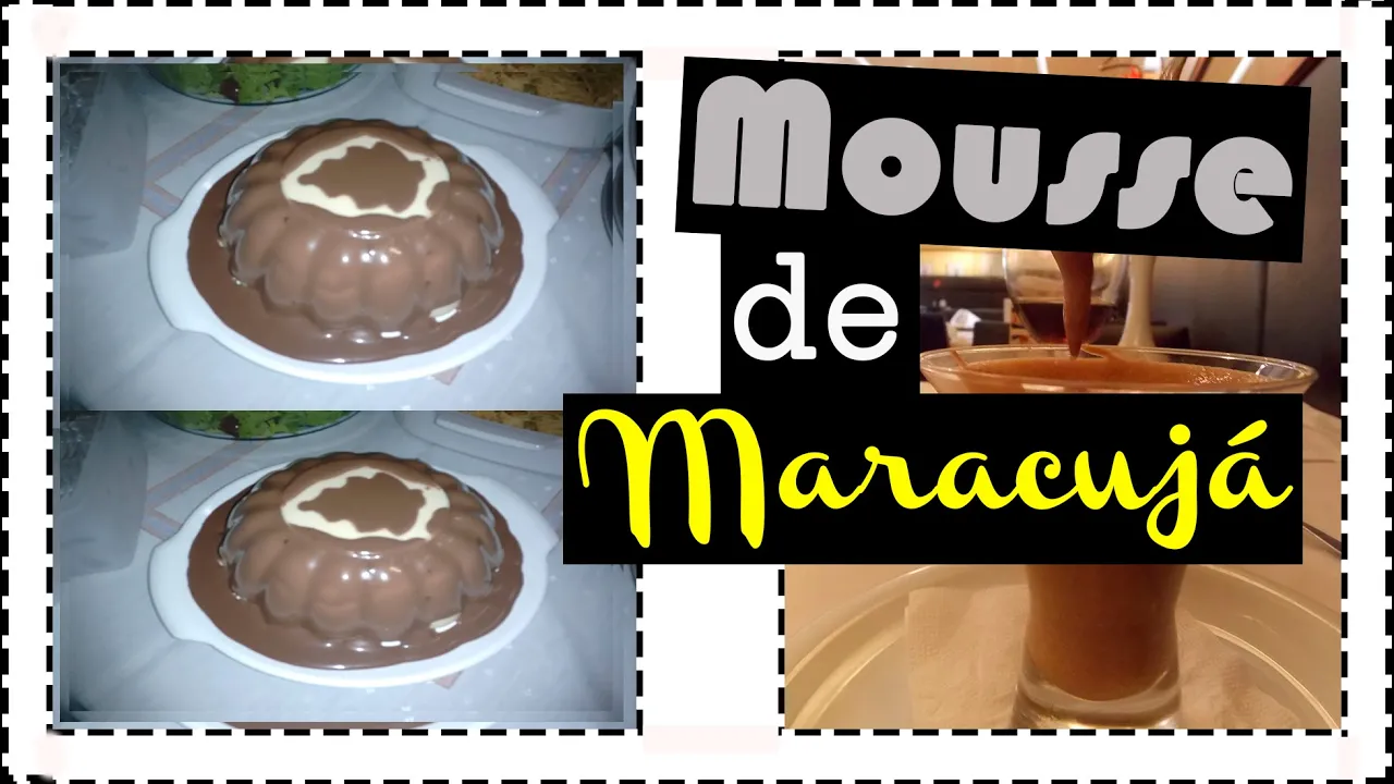 #COZINHANDO COM A MEH: MOUSSE DE MARACUJÁ NA TUPPERWARE