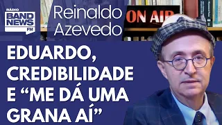 Reinaldo – Quase ninguém acredita em Eduardo; Bolsonaro, o milionário, vai fazer mais uma vaquinha?