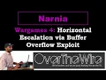Narnia 4 Horizontal Escalation via Buffer Overflow Exploit OverTheWire Wargames
