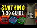 A Complete 1-99 Smithing Guide for Oldschool Runescape