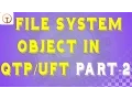 File System Object in - part 2 FSO
