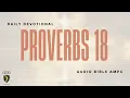 DAILY DEVOTIONAL PROVERBS 18 AMPC BIBLE