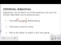Infintive Phrase