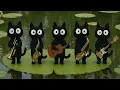 Download Lagu Black Cats by the Pond: Deep Bass Jazz for Calm Work \u0026 Relaxation