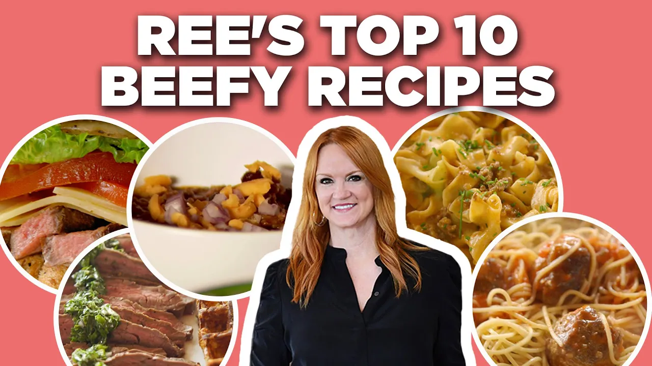 Ree Drummond's Top 10 Beefy Recipe Videos | The Pioneer Woman | Food Network