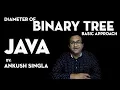Diameter Of Binary Tree Basic Approach - JAVA