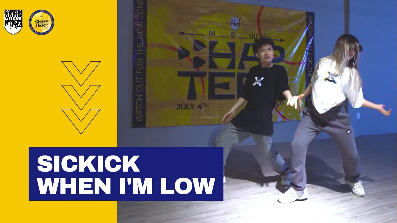 Sickick - When I'm Low | Andy & Sương Hà Choreography | GAMEON CREW