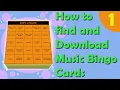 Lagu How To Easily Download and Print Music Bingo Cards