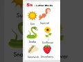 S Letter Word S Letter Words Words That Start With S S Letter Words Vocabulary