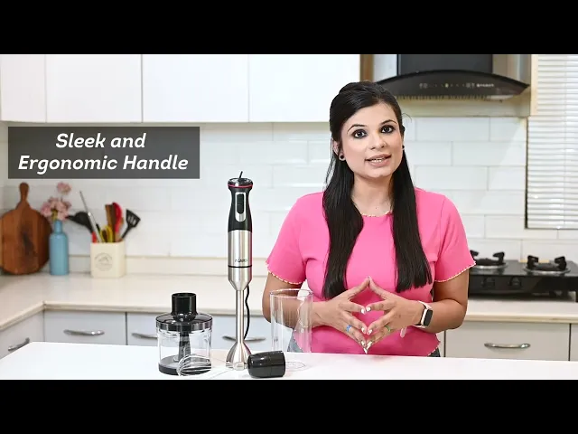 Grand 1000 Watts Hand Blender With Chopper