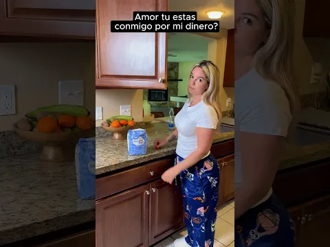 Cuando le preguntas a tu esposa si estΓ‘ contigo por el dinero ππ