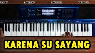 Download KARENA SU SAYANG Karaoke Nada Pria - Versi Koplo MP3