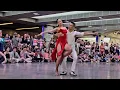Download Lagu Beautiful Salsa Dance Performed By Wayne \u0026 Kristal, Baza Dance | Robson Square | Vancouver BC Canada