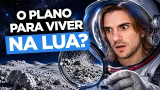 Como será a primeira BASE LUNAR?