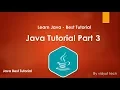 Java Lecture 3 - Command Line Argument String Handling java tutorial part 3